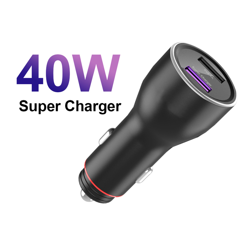 40W USB Car Charger